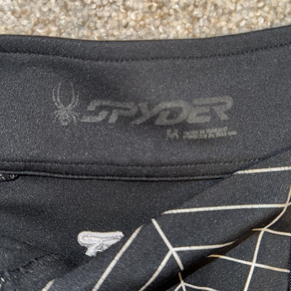 Men’s Spyder 1/4 Zip Dri Fit Shirt Sz M - Picture 7 of 7